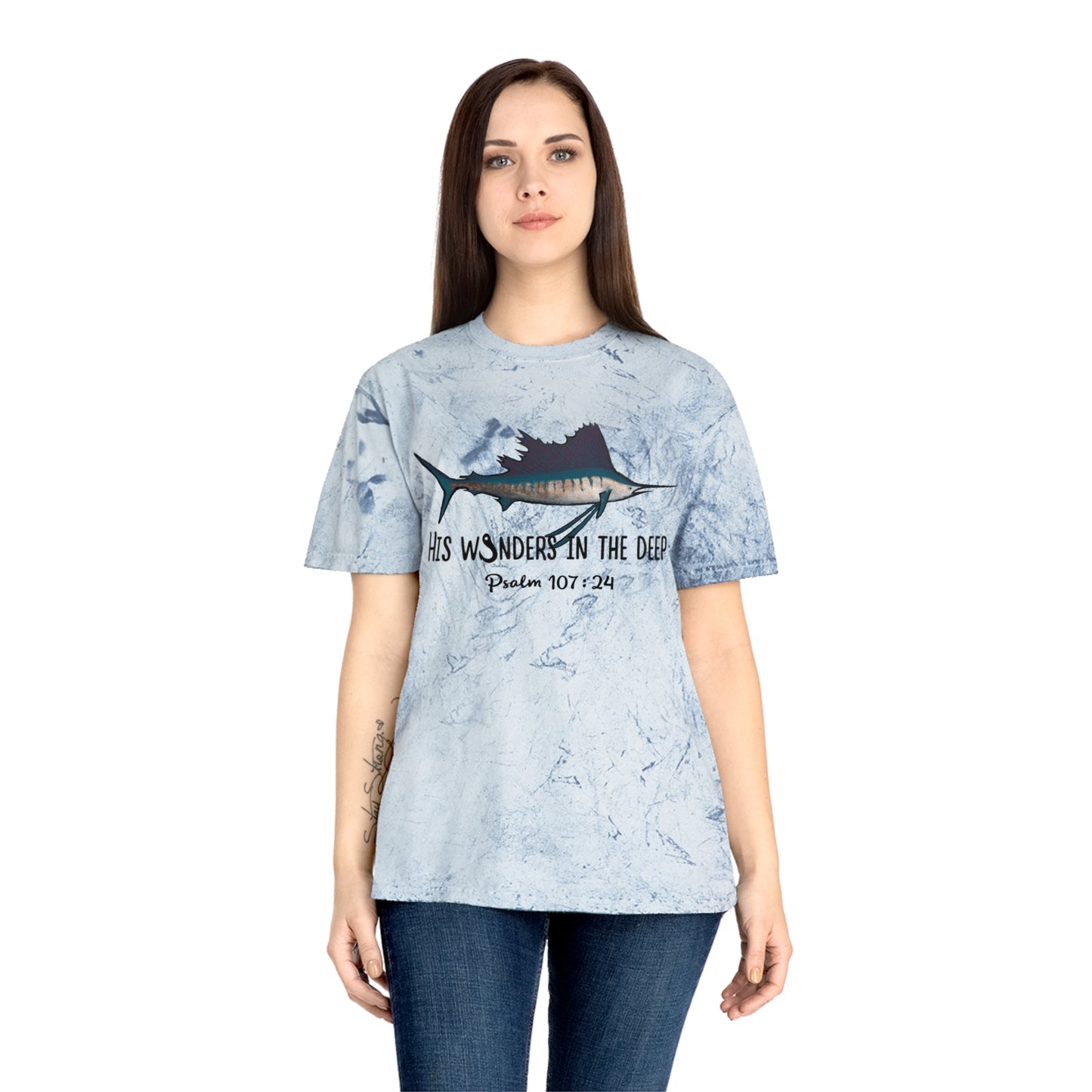 Sailfish Christian Color Blast Tee