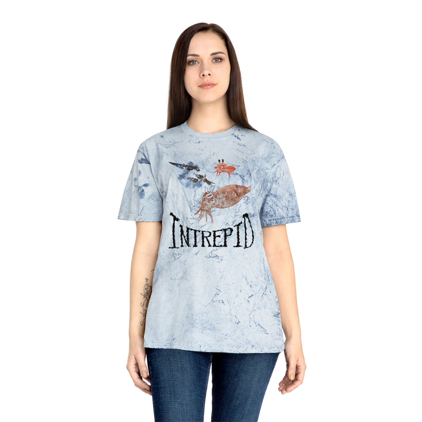 Cuttlefish Color Blast Tee